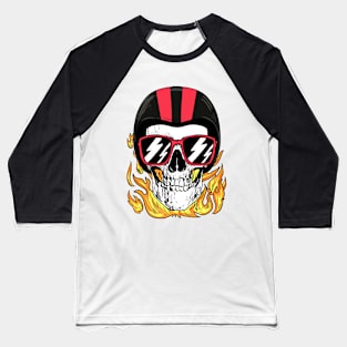 Ghost Rider Motorcycle Club. Baseball T-Shirt